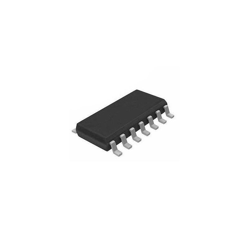 تراشه بافر 74HC125D پکیج SO-14