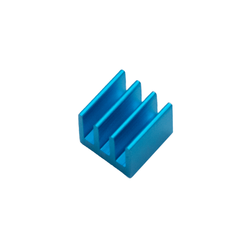 هیت سینک مخصوص پردازنده و تراشه های SMD رنگ آبی سایز 7x7x6mm