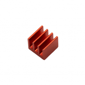 هیت سینک مخصوص پردازنده و تراشه های SMD رنگ قرمز سایز 7x7x6mm