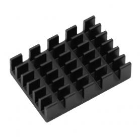 هیت سینک مخصوص پردازنده و تراشه های SMD رنگ سیاه سایز 20x14x6mm