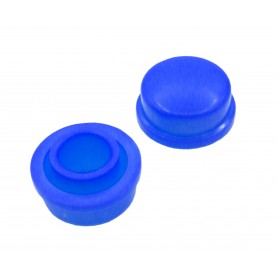 سرکلید تک سوئیچ 12x12 گرد مدل A105 رنگ آبی