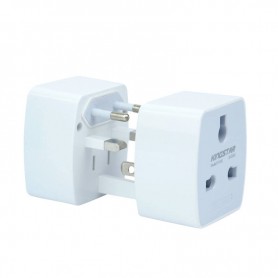 دوشاخه تبدیل سه به دو یونیورسال KINGSTAR مدل KW160