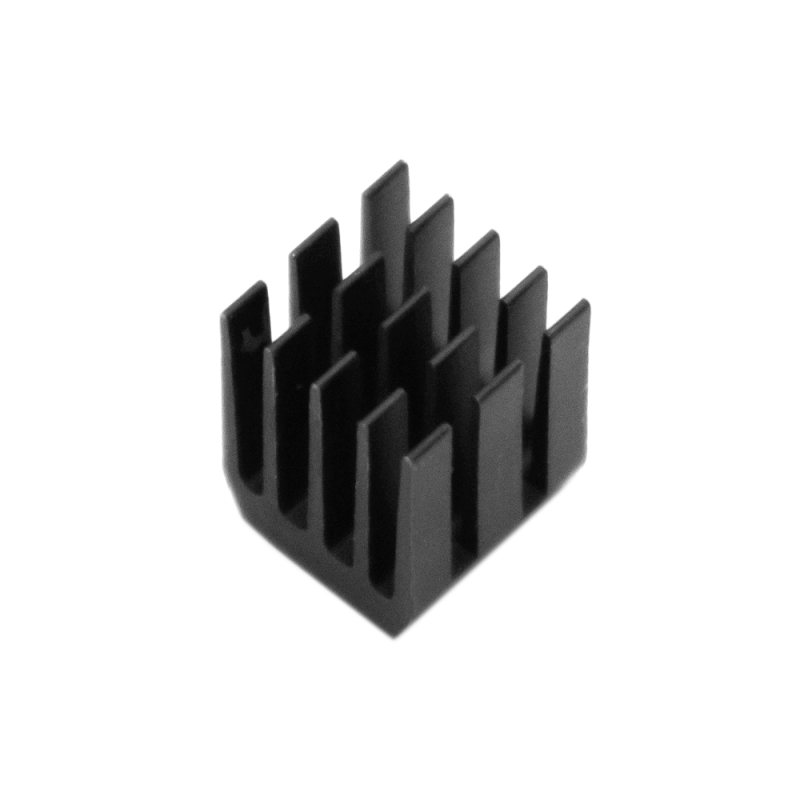 هیت سینک مخصوص پردازنده و تراشه های SMD سیاه سایز 9x9x12mm