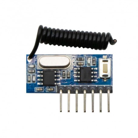 گیرنده ریموت کد لرن 4 کاناله ASK 433MHz سوپرهترودین مدل RX480