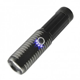 چراغ قوه پلیسی ضد آب W577 P50 با نشانگر باتری