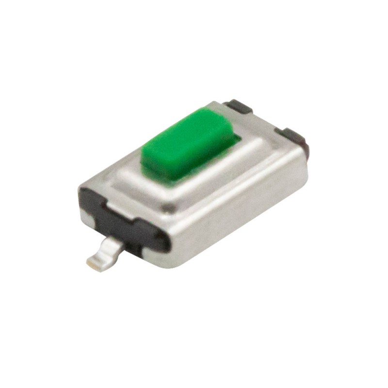 تک سوئیچ 3x6x2.5mm سبز پکیج SMD