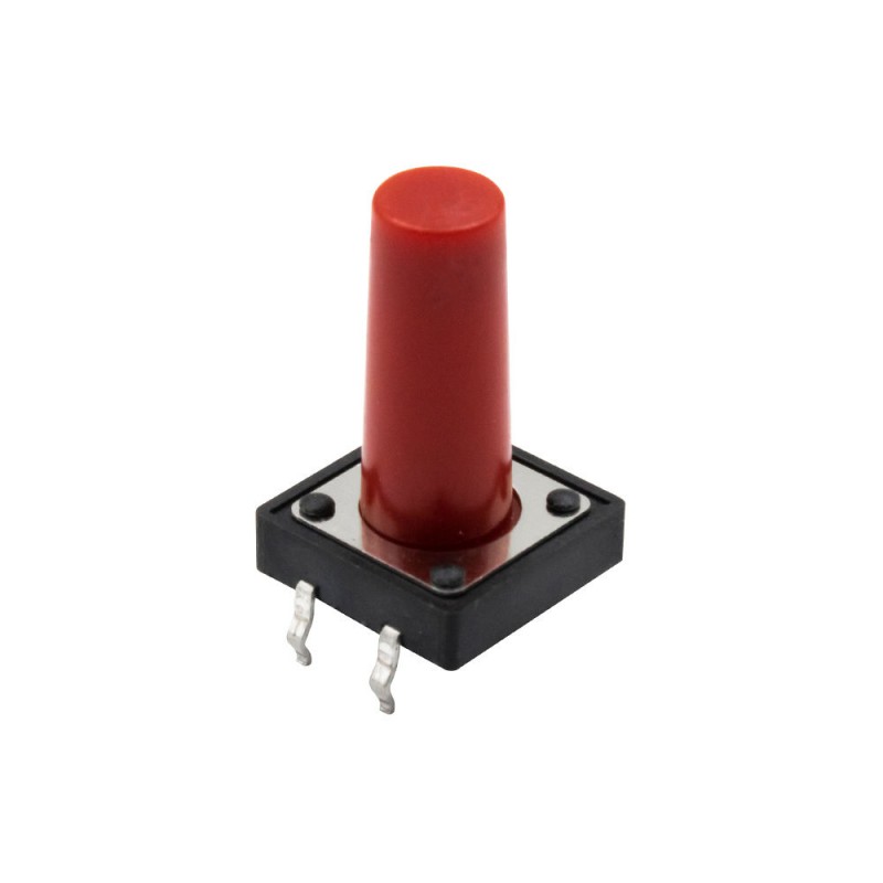 تک سوئیچ 12x12x19mm قرمز