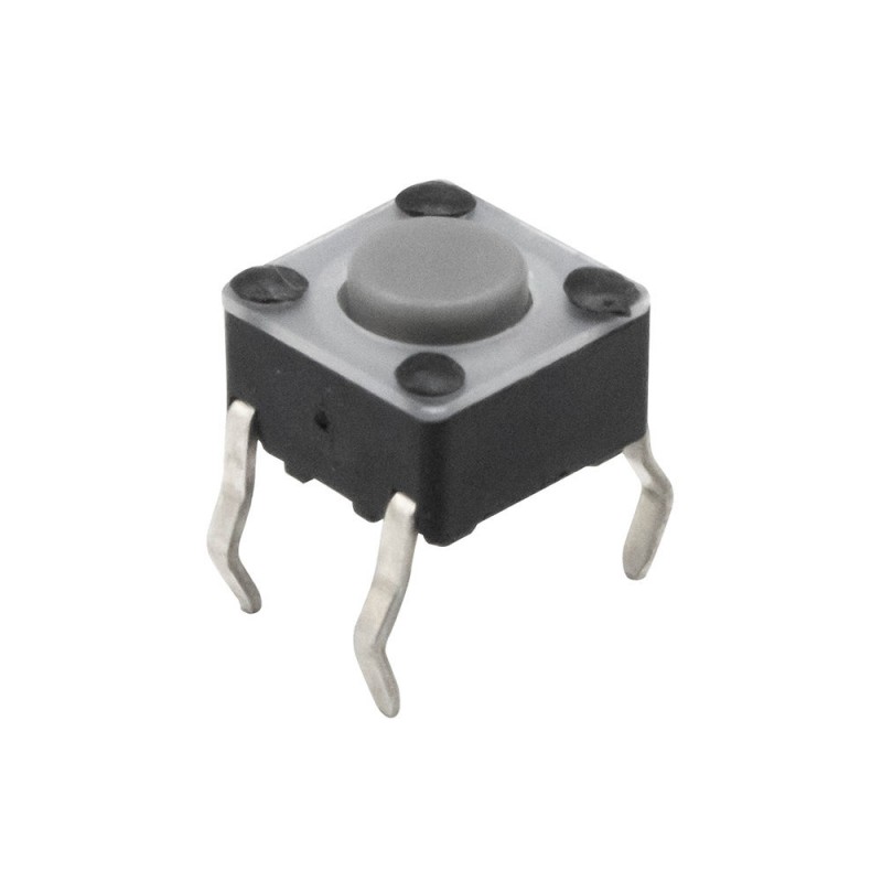 تک سوئیچ 6x6x4.3mm طوسی