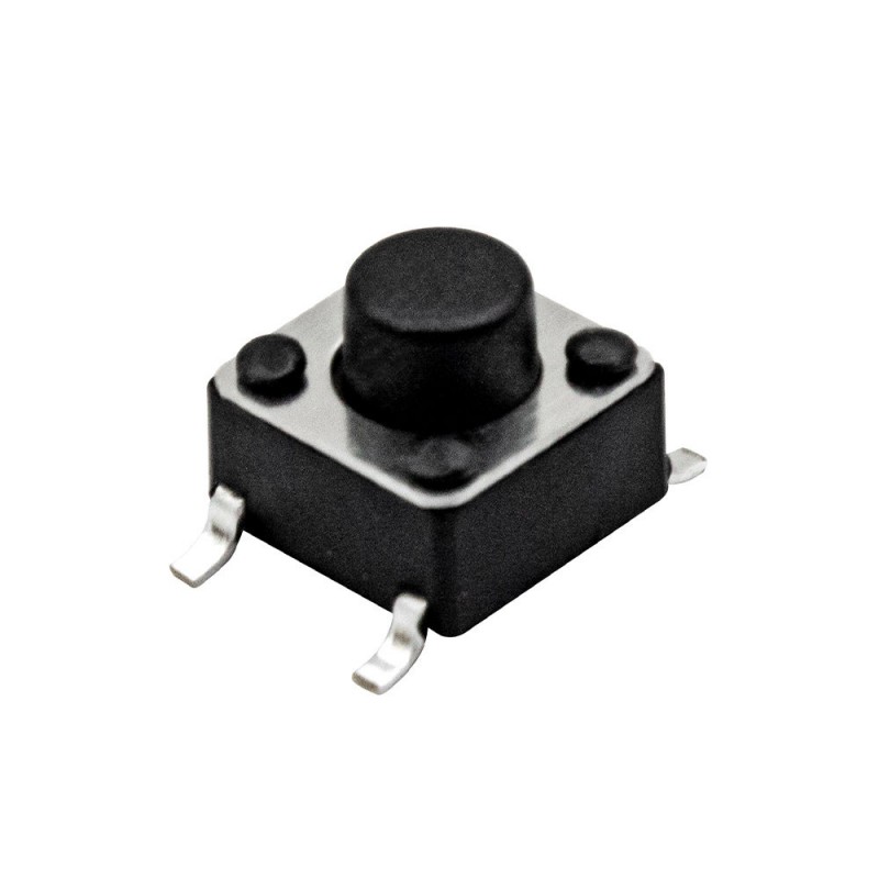 تک سوئیچ 6x6x5.5mm مشکی پکیج SMD