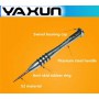 پیچ گوشتی ساعتی فلزی یاکسون YAXUN سایز T6x25mm