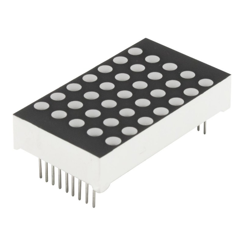 دات ماتریس 5x7 دورنگ سبز قرمز 39x22mm