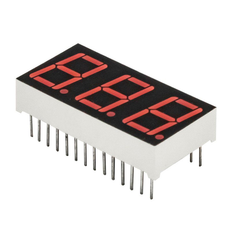 سون سگمنت 3 دیجیت 0.56 اینچ قرمز آند مشترک کد T56AH