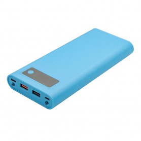 کیس پاوربانک فست شارژ S8 با دو ورودی Micro - Type-C  و دو خروجی USB