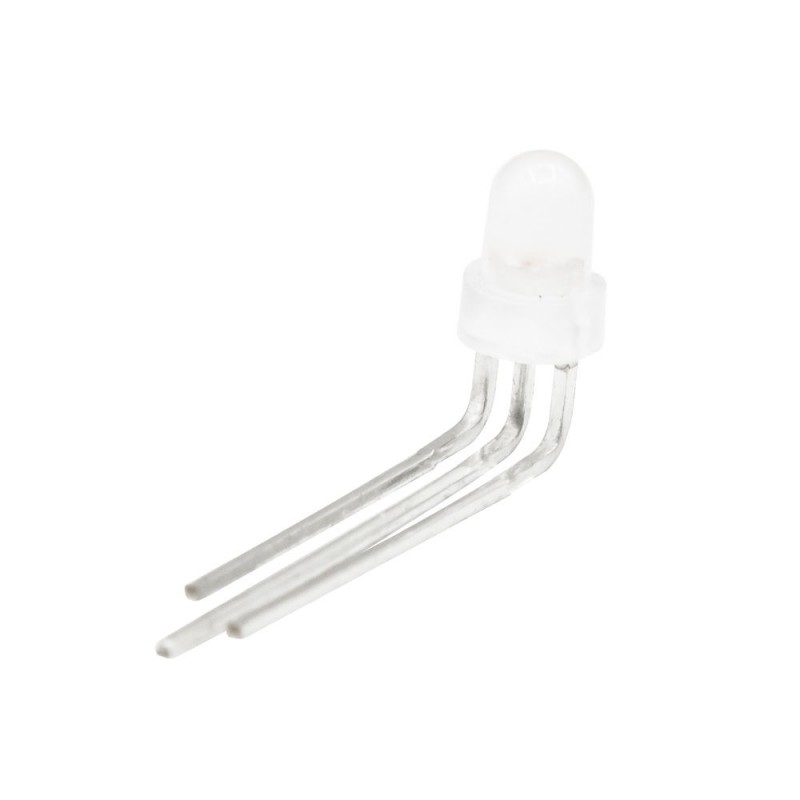LED مات دورنگ سبز-قرمز رایت 3mm آند مشترک