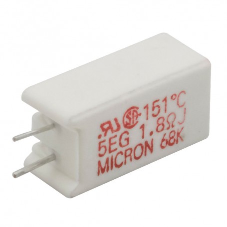 مقاومت آجری ایستاده 1.8 اهم 5W مارک Micron