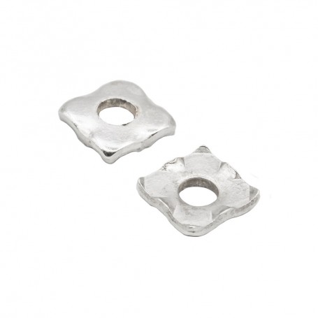 واشر سیم گیرمربعی فلزی M3