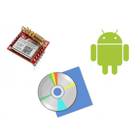 مجموعه آموزشی کنترل لوازم از طریق ماژول SIM800L توسط نرم افزار اندروید