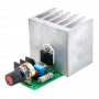 دیمر 2.5 کیلووات 220 ولت AC با ترایاک BTA26-600B و هیت‌سینک آلومینیومی