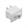 کلید راکر دو حالته کوچک سفید 2Pin مدل KCD11-101