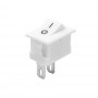 کلید راکر دو حالته کوچک سفید 2Pin مدل KCD11-101