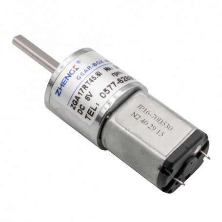 موتور گیربکس 6V-105RPM ZGA17
