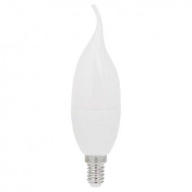 لامپ SMD شمعی اشکی 7 وات مات سفید آفتابی مارک EDC