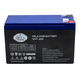 باتری خشک 12 ولت 7.2 آمپر ساعت مارک IBIZA POWER