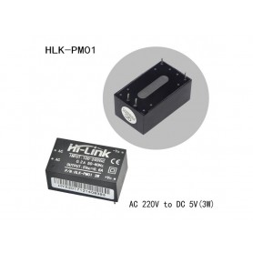 اینورتر سوئیچینگ روبردی 220AC to 5VDC 600mA مدل HLK-PM01 اینورتر سوئیچینگ روبردی 220AC to 5VDC 600mA مدل HLK-PM01