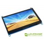 نمایشگر 7 اینچ لمسی دارای ورودی HDMI و MINIHDMI رزولوشن 1024X600 شرکت WAVESHARE