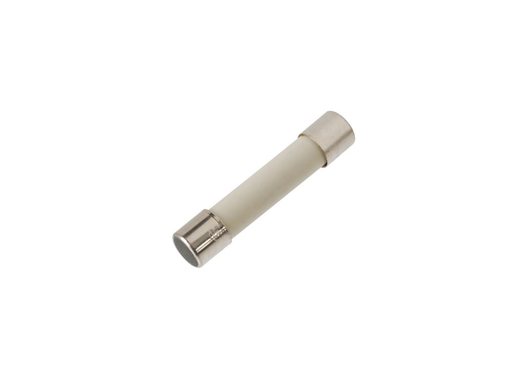 فیوز گچی 800mA - 250V سایز 6.3x32 تایوانی مارک CONQUER