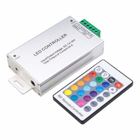 درایور و کنترلر RGB - کنترل از راه دور 24KEY-24A