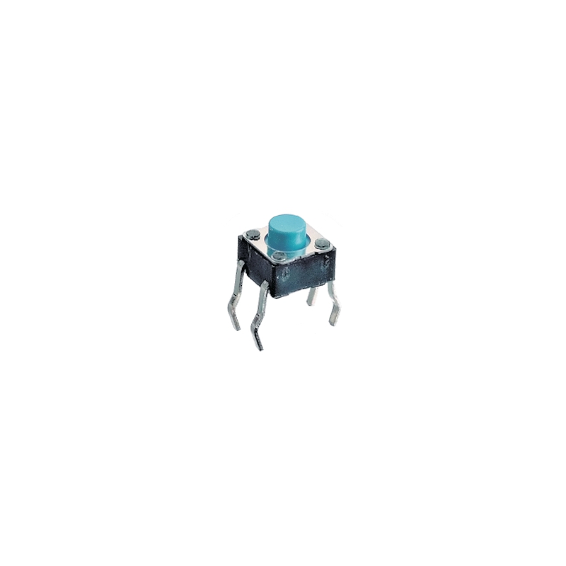 تک سوئیچ 4.5x4.5x4mm آبی