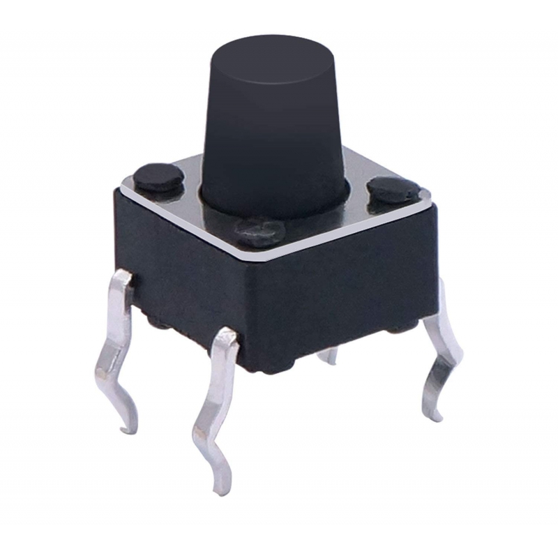 تک سوئیچ 6x6x7mm مشکی