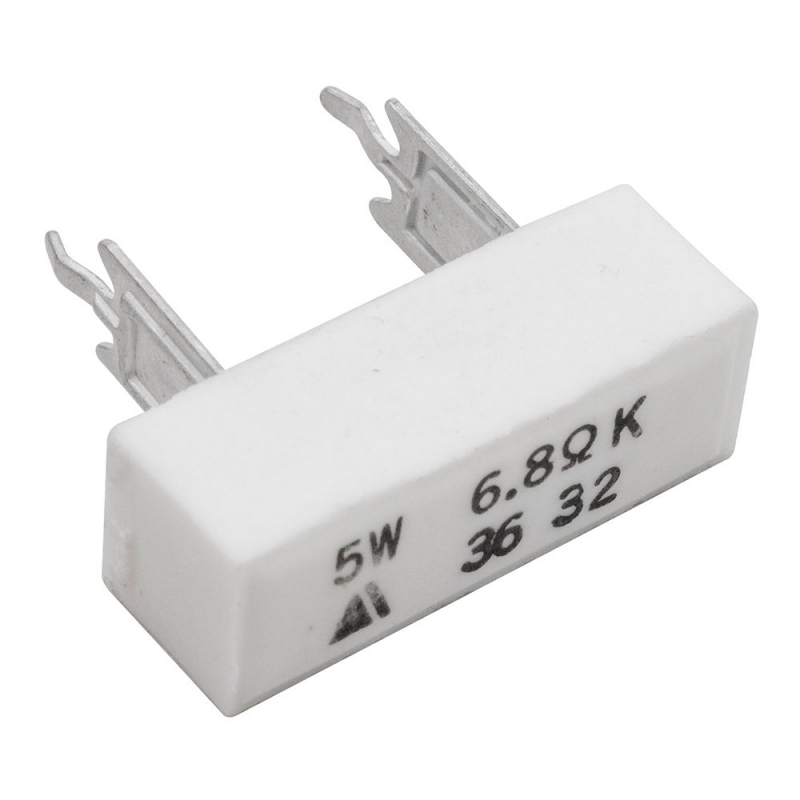 مقاومت آجری 6.8 اهم 5W پکیج CPR05