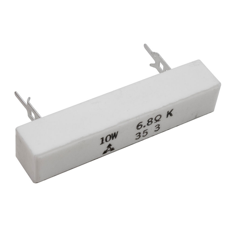 مقاومت آجری 6.8 اهم 10W 10% مارک Matsushita Panasonic پکیج CPR10