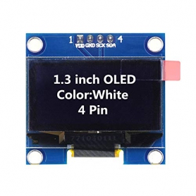 ماژول OLED 1.3 inch I2C سفید رزولیشن 128x64