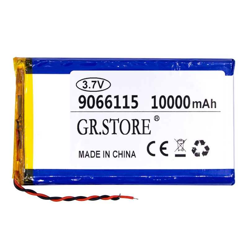 باتری لیتیوم پلیمر 3.7v ظرفیت 10000mAh مارک GR.STORE کد 9066115