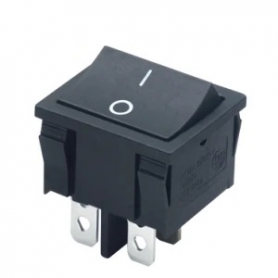 کلید راکر دوحالته پهن 22x19x15mm مدل KCD4-602-4P