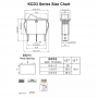 کلید راکر  تک حالته باریک مشکی 2Pin مدل KCD3-101-2P