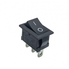 کلید راکر دو حالته کوچک سه پین 13X8X10mm مدل KCD1-701-3P