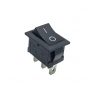 کلید راکر دو حالته کوچک مشکی 3Pin مدل KCD1-701-3P