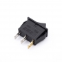 کلید راکر باریک یکطرفه چراغدار 3Pin مدل KCD3-301N-3P