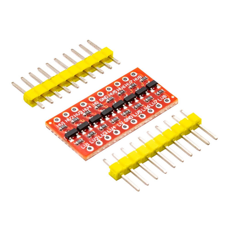 مبدل منطقی دو طرفه 8 بیتی 5 به 3.3 ولت لاجیک کانورتر - Logic Level Converter 5V to 3.3V