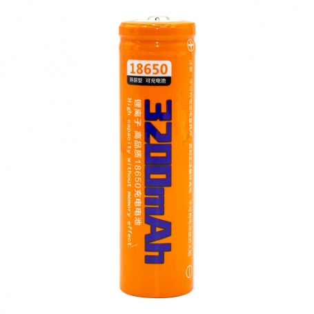 باتری لیتیوم یون 3.7v سایز 18650 3200mAh مارک Small Sun