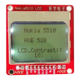 نمایشگر  NOKIA 5110 84 X 48دارای بک لایت