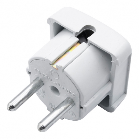 دوشاخه برق سیار پشت مربعی