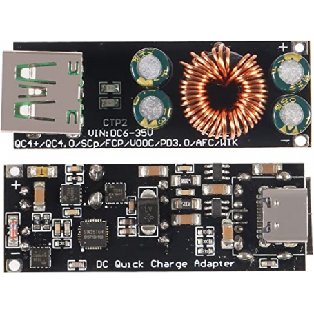 ماژول فست شارژ QC4.0-QC3.0 با خروجی USB Type-C
