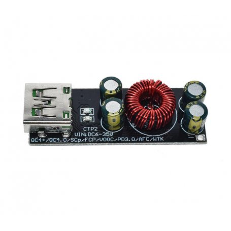 ماژول فست شارژ QC4.0-QC3.0 با خروجی USB Type-C