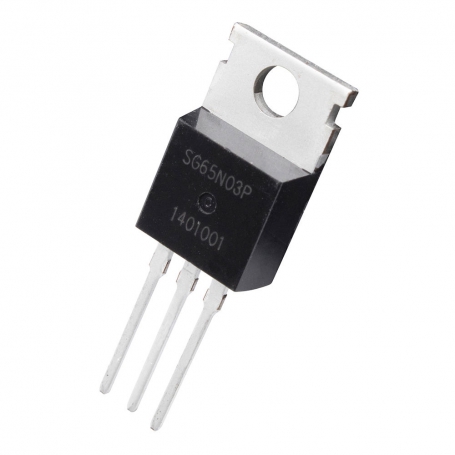 ماسفت SG65N03P تایوانی مدل N-Channel مارک SiliconGear پکیج TO-220