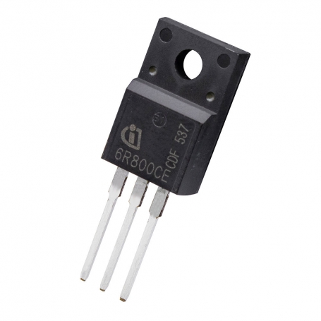 ماسفت 6R800CE تایوانی مارک Infineon پکیج TO-220FP